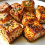 Healthy Air Fryer Salmon Bites