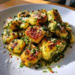 Healthy Cauliflower Gnocchi with Pesto (25-Minutes)