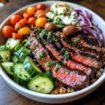 Healthy Steak Bowl Recipe Inspired by the Mediterranean Diet