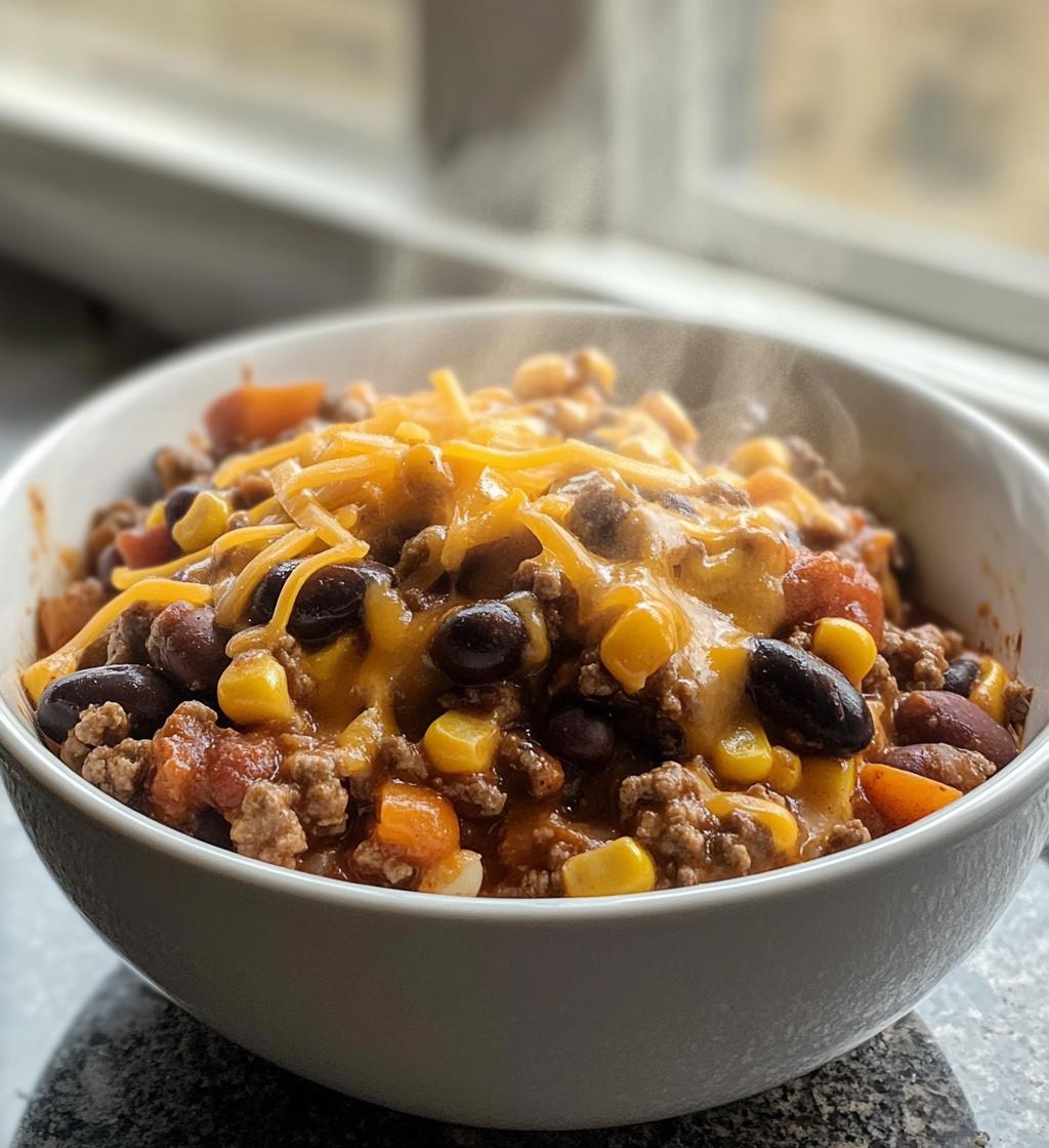 Hearty and Flavorful Slow Cooker Cowboy Casserole - detail 1