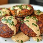 Homemade Falafel with Tahini Sauce