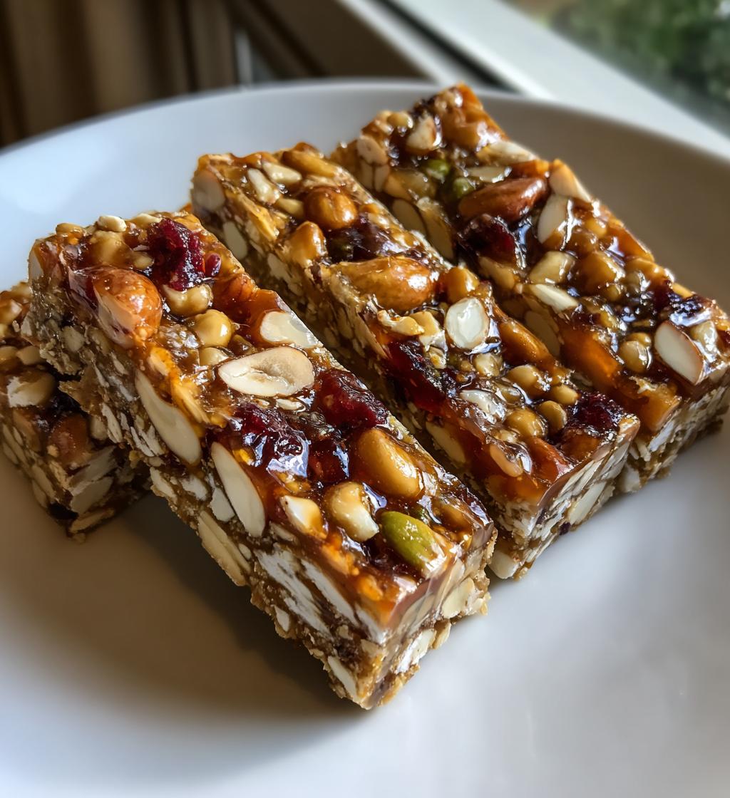 Homemade Nougat Bars