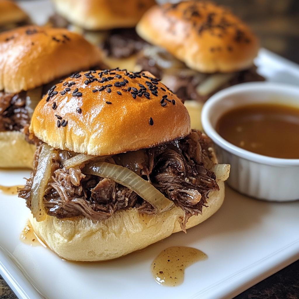 Homemade Slider Recipe (French Dip) for Easy, Delicious Dinners