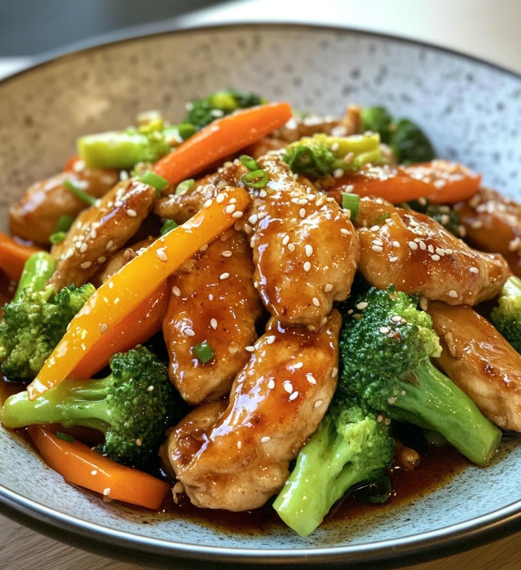 Honey Garlic Chicken Stir-Fry with Veggies - detail 1
