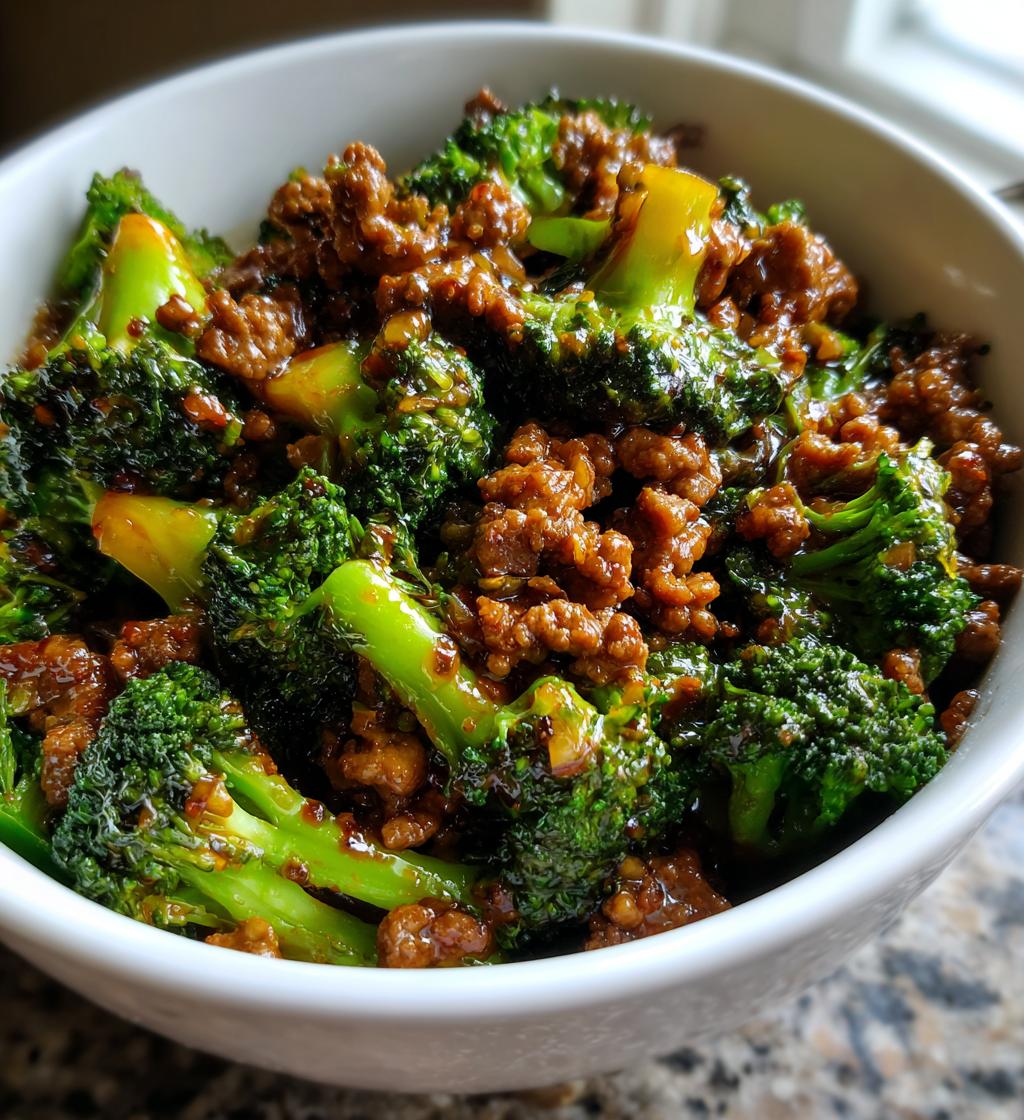 Honey Garlic Ground Beef and Broccoli: A Quick & Flavor-Packed Weeknight Dinner - detail 1