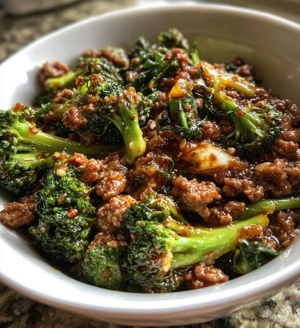 Honey Garlic Ground Beef and Broccoli: A Quick & Flavor-Packed Weeknight Dinner