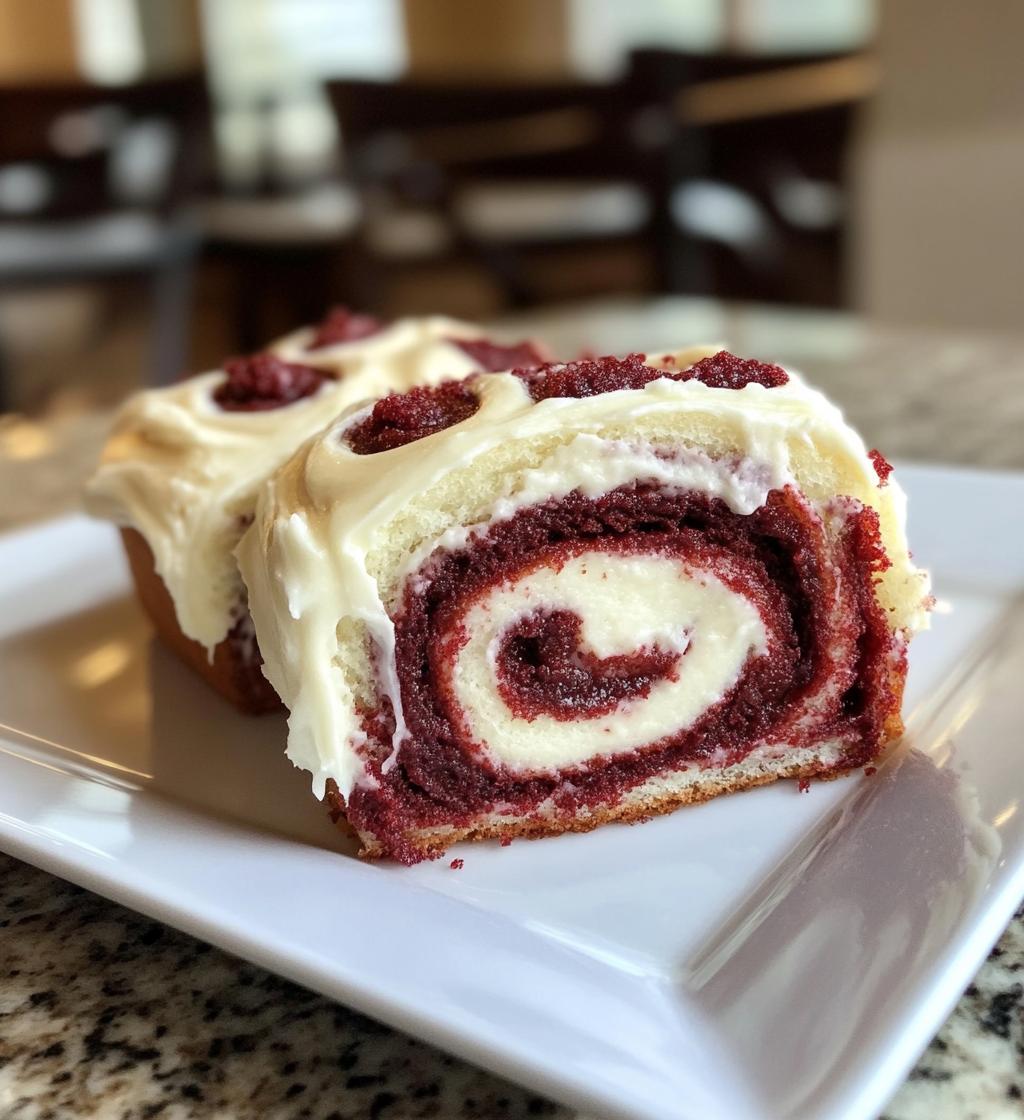 Irresistible Red Velvet Cinnamon Rolls Recipe - detail 1