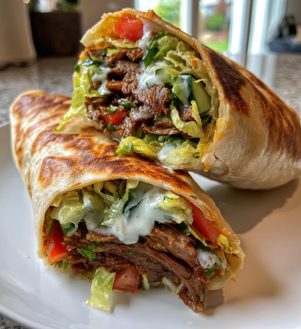 Juicy Beef Shawarma Wraps - detail 1