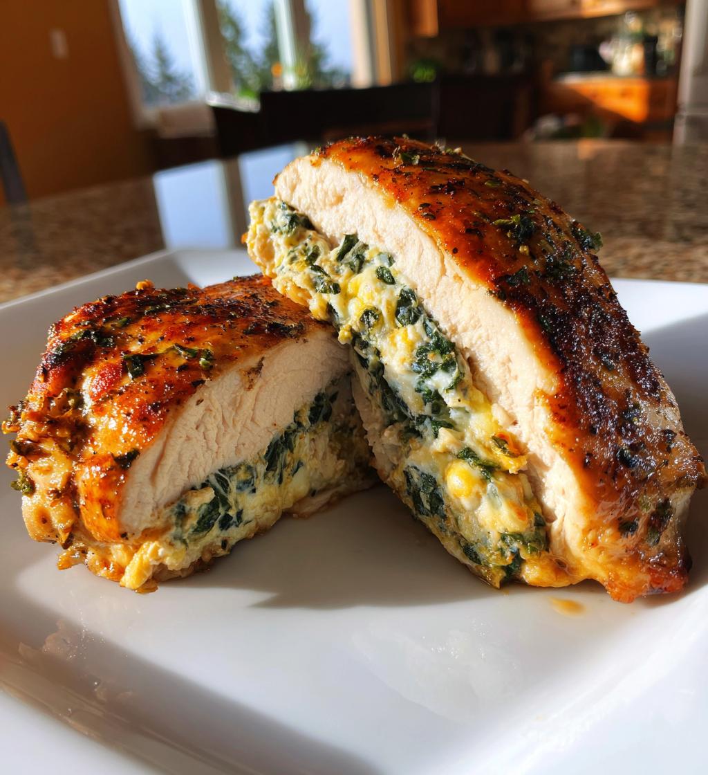 Juicy stuffed chicken breast - detail 1