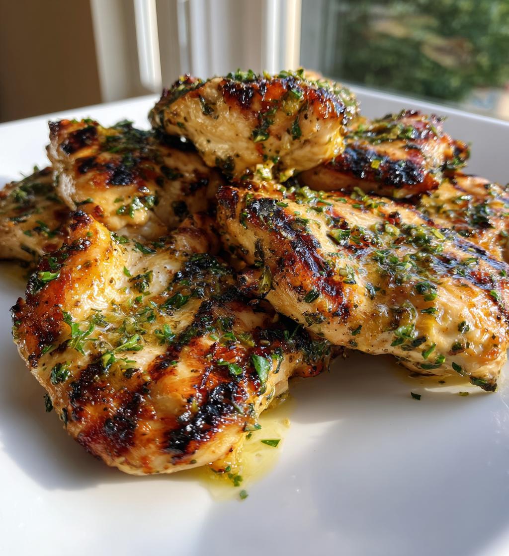 Lemon Herb Grilled Chicken Breasts