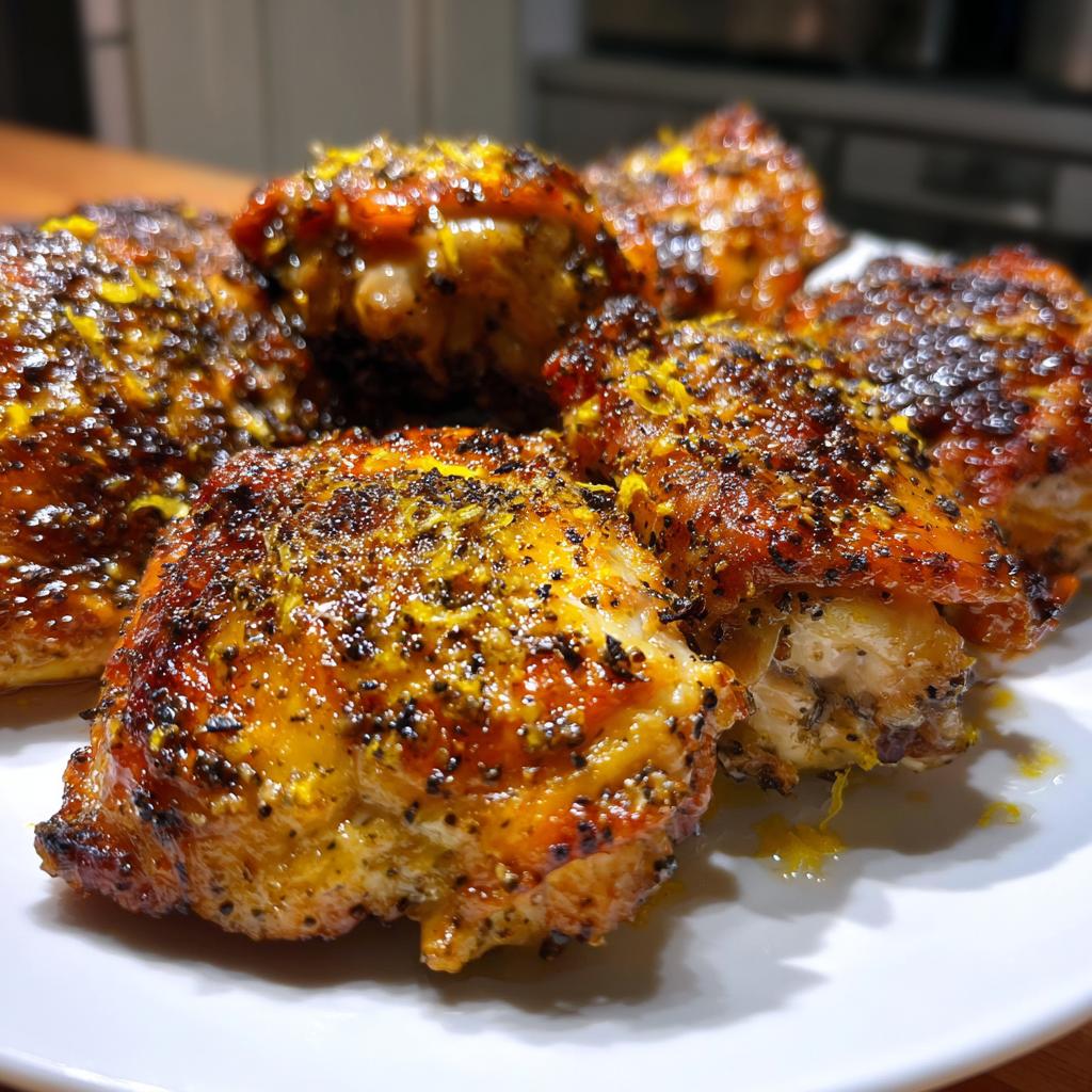 Lemon Pepper Chicken Thighs