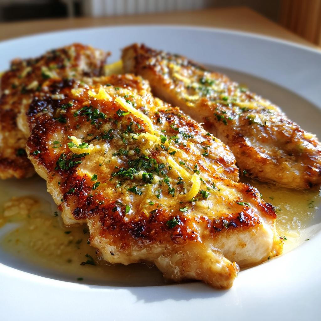 Lemon pecorino chicken fillets - detail 1