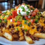 Loaded Cheese Beef Fries