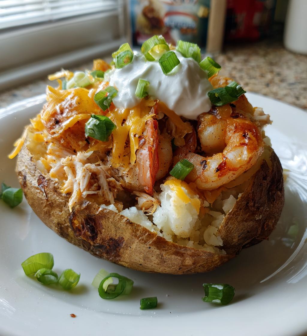 Loaded Seafood Baked Potato - detail 1