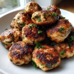 Mediterranean Chicken Meatballs