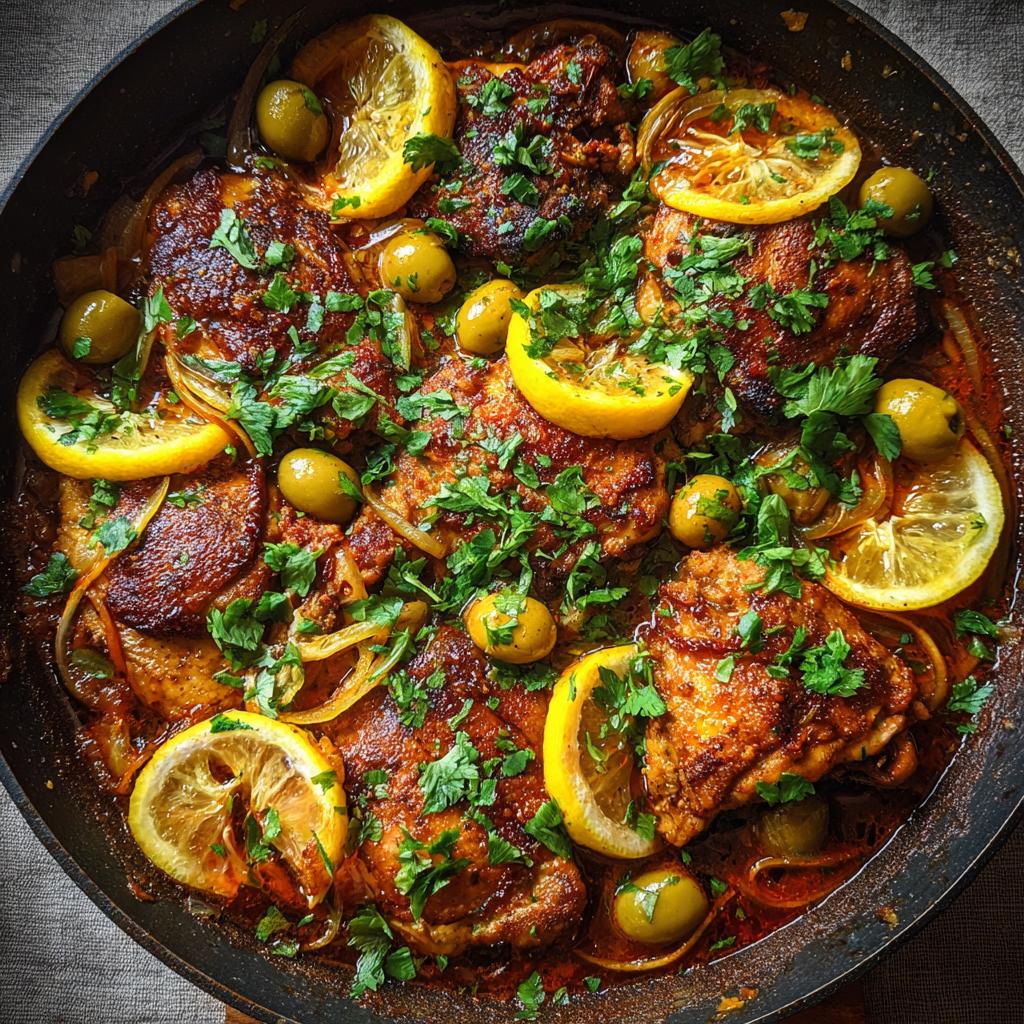 Moroccan-Spiced Chicken Tagine - detail 1