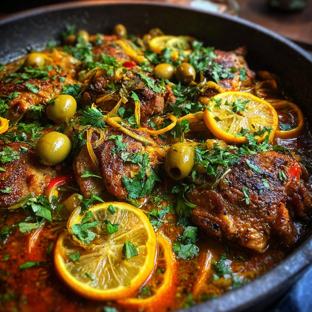Moroccan-Spiced Chicken Tagine