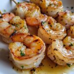Mouthwatering Grilled Shrimp Skewers with Garlic Butter in 20 Minutes