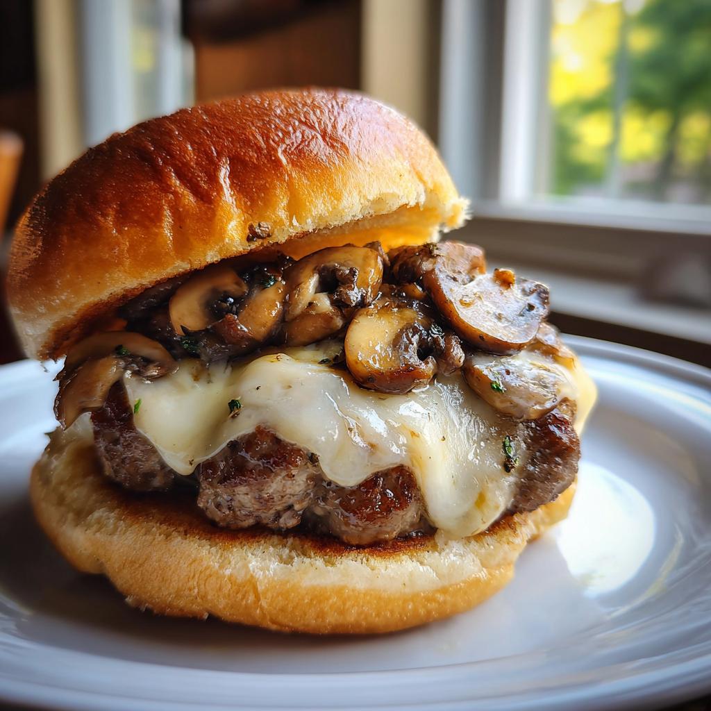 Mushroom Swiss Burger [35 Minutes] - detail 1
