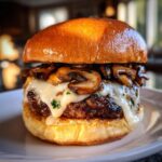 Mushroom Swiss Burger [35 Minutes]