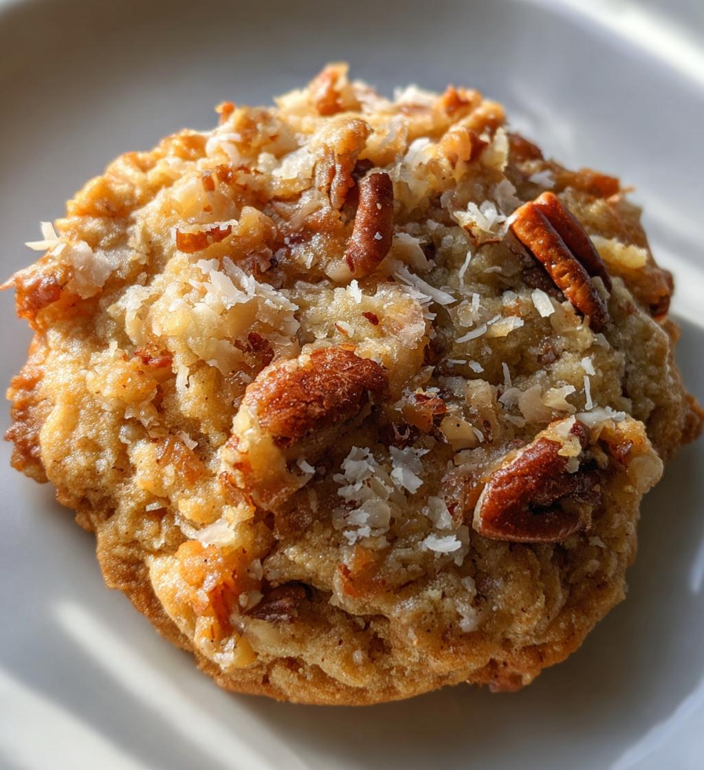 No-Bake Coconut Pecan Praline Cookies - detail 1