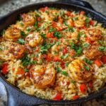 One-Pan Cajun Shrimp and Rice Skillet – Flavorful & Easy