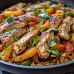 One-Pan Chicken Fajita Rice