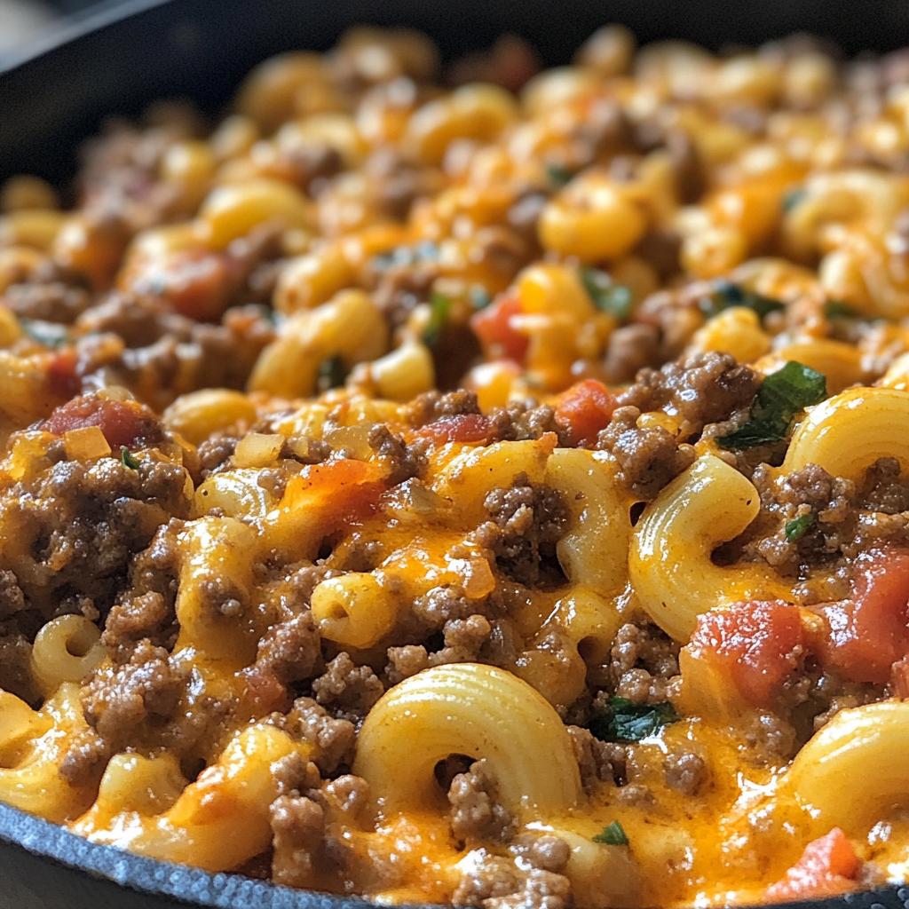 One-pan Taco Mac and Cheese - detail 1