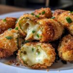 Pepper Jack Cheese Stuffed Fried Okra