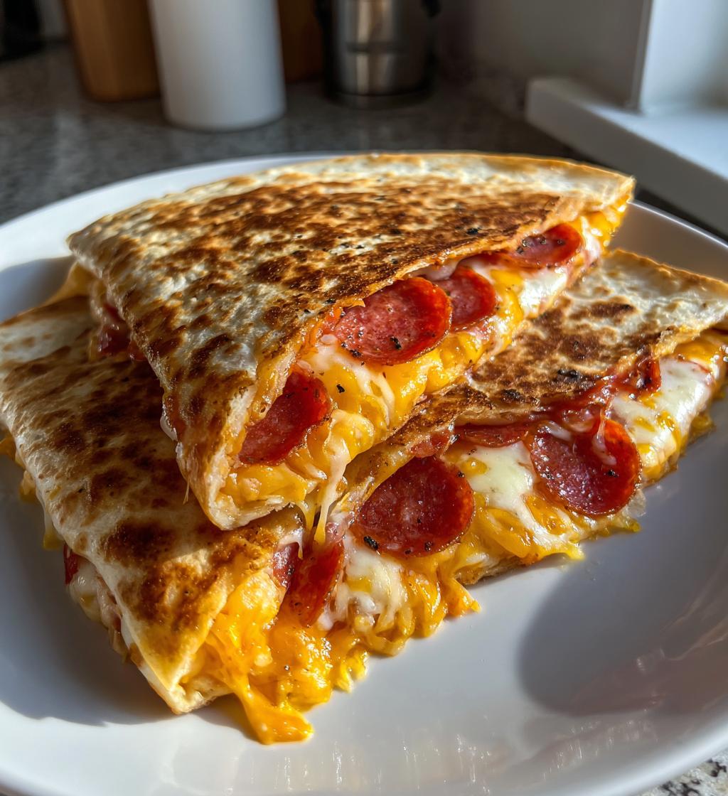 Pepperoni Pizza Quesadillas: The Irresistible Twist You Didn’t Know You Needed