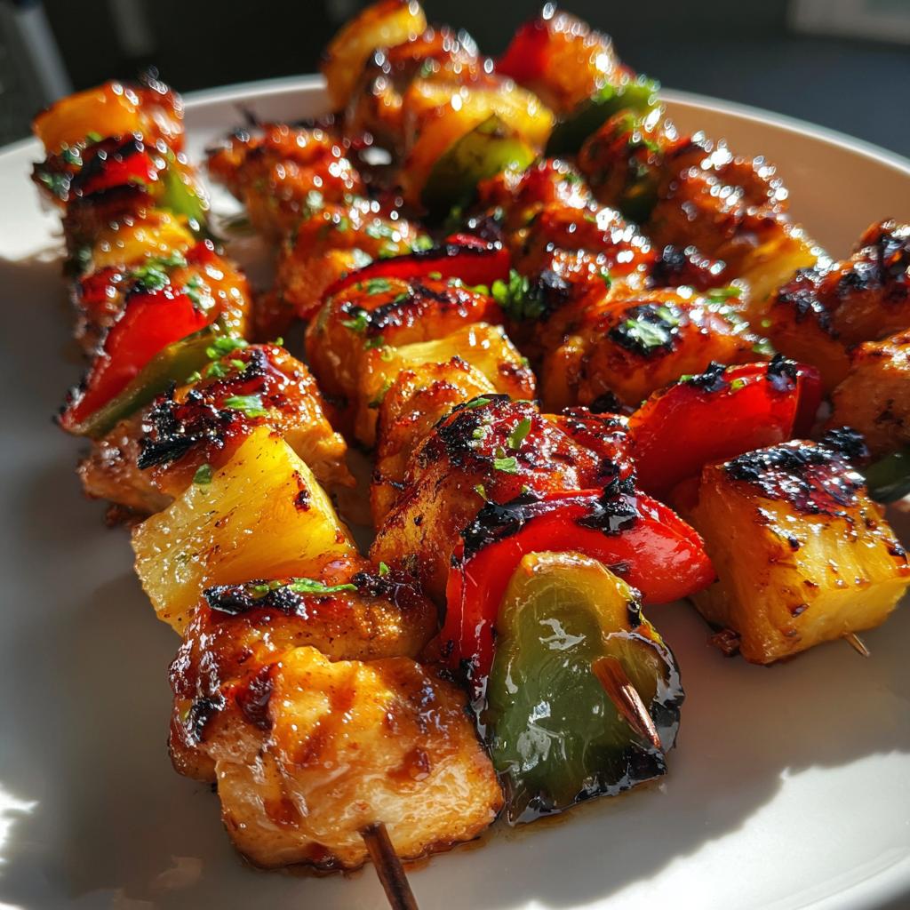 Pineapple Chicken Kabobs - detail 1
