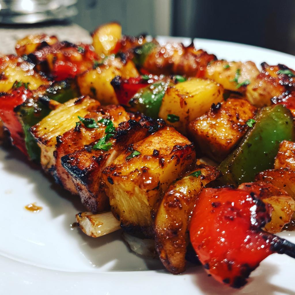 Pineapple Chicken Kabobs