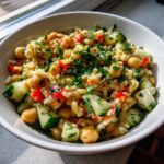 Protein-Packed Crispy Rice Salad With Chickpeas