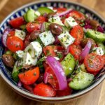 Refreshing Greek Farmer's Salad with Feta and Olives