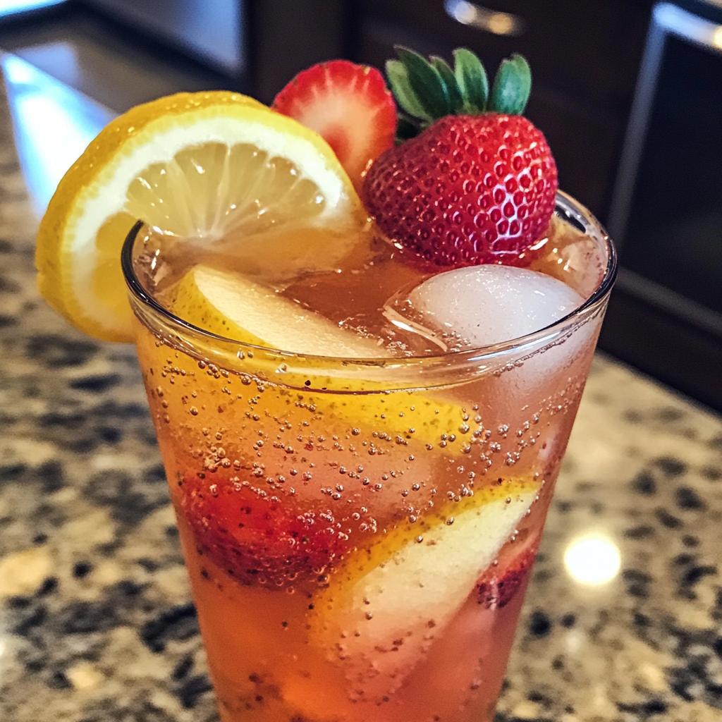 SUMMER STRAWBERRY APPLE PUNCH