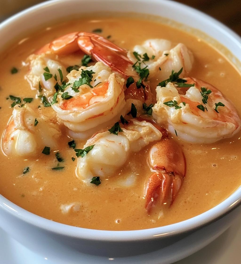 Seafood Bisque: A Creamy, Luxurious Seafood Delight - detail 1