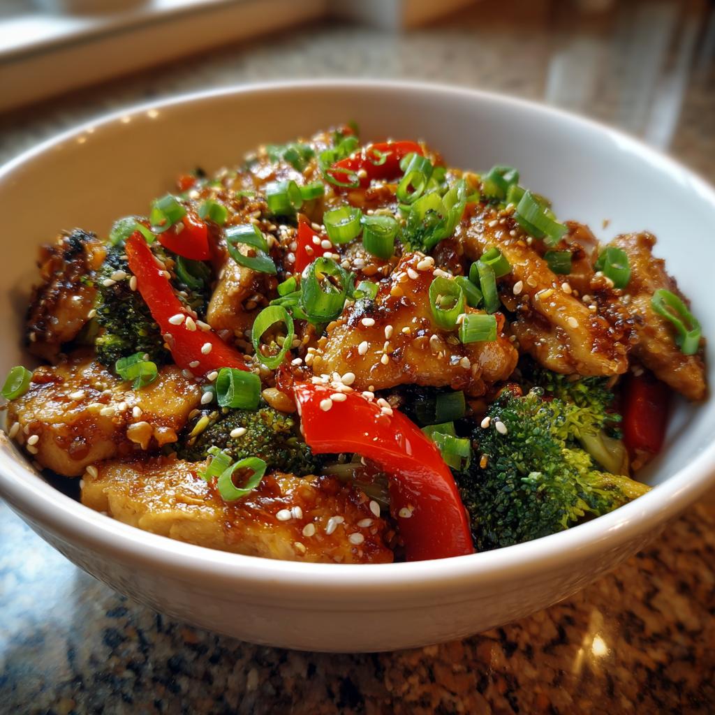 Sesame Ginger Chicken Stir-Fry - detail 1