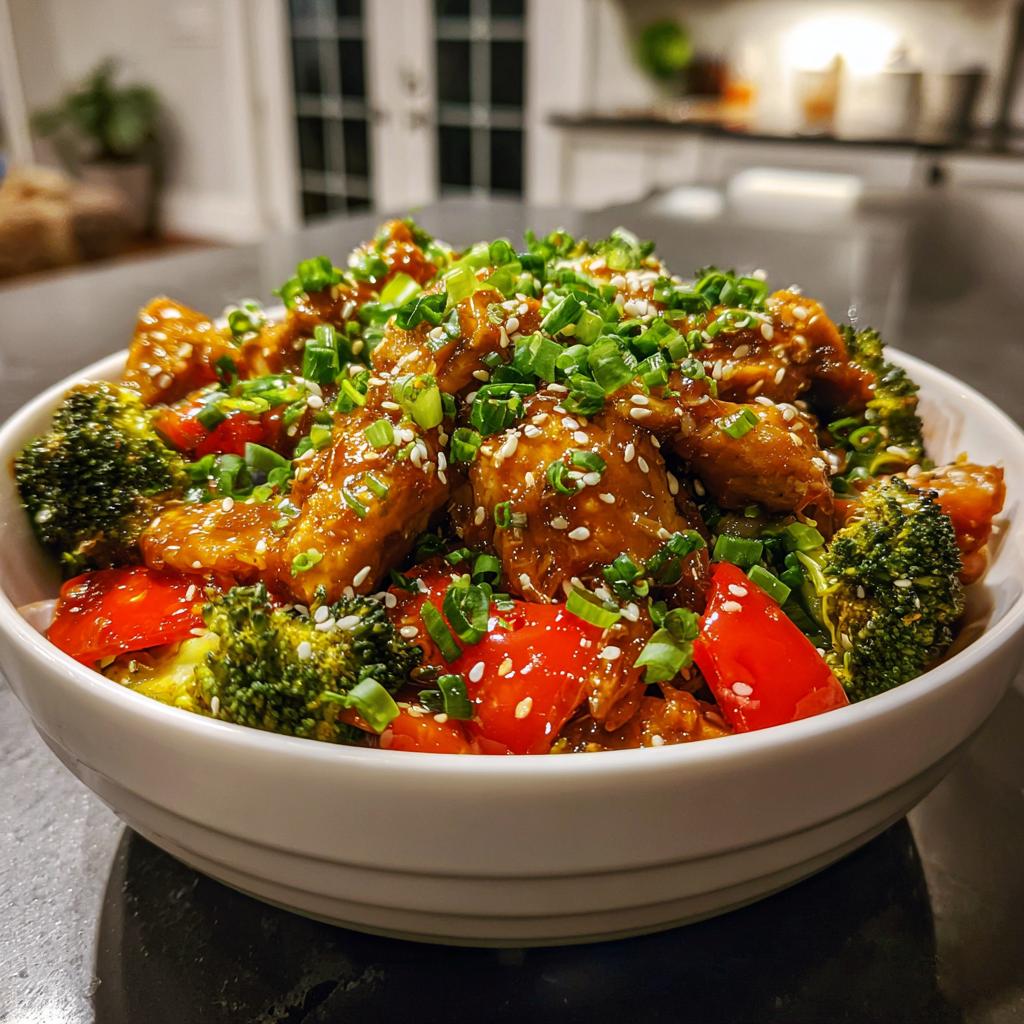 Sesame Ginger Chicken Stir-Fry