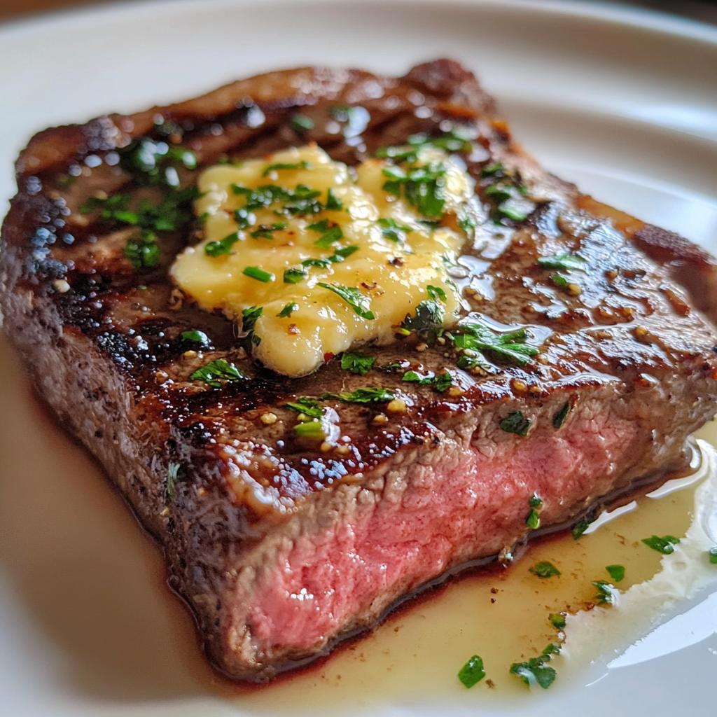 Sizzling Cowboy Butter Steak