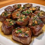 Slow-Cooked Garlic Butter Steak Bites