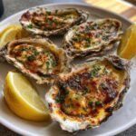 Smoky Lemon Garlic Grilled Oysters Recipe