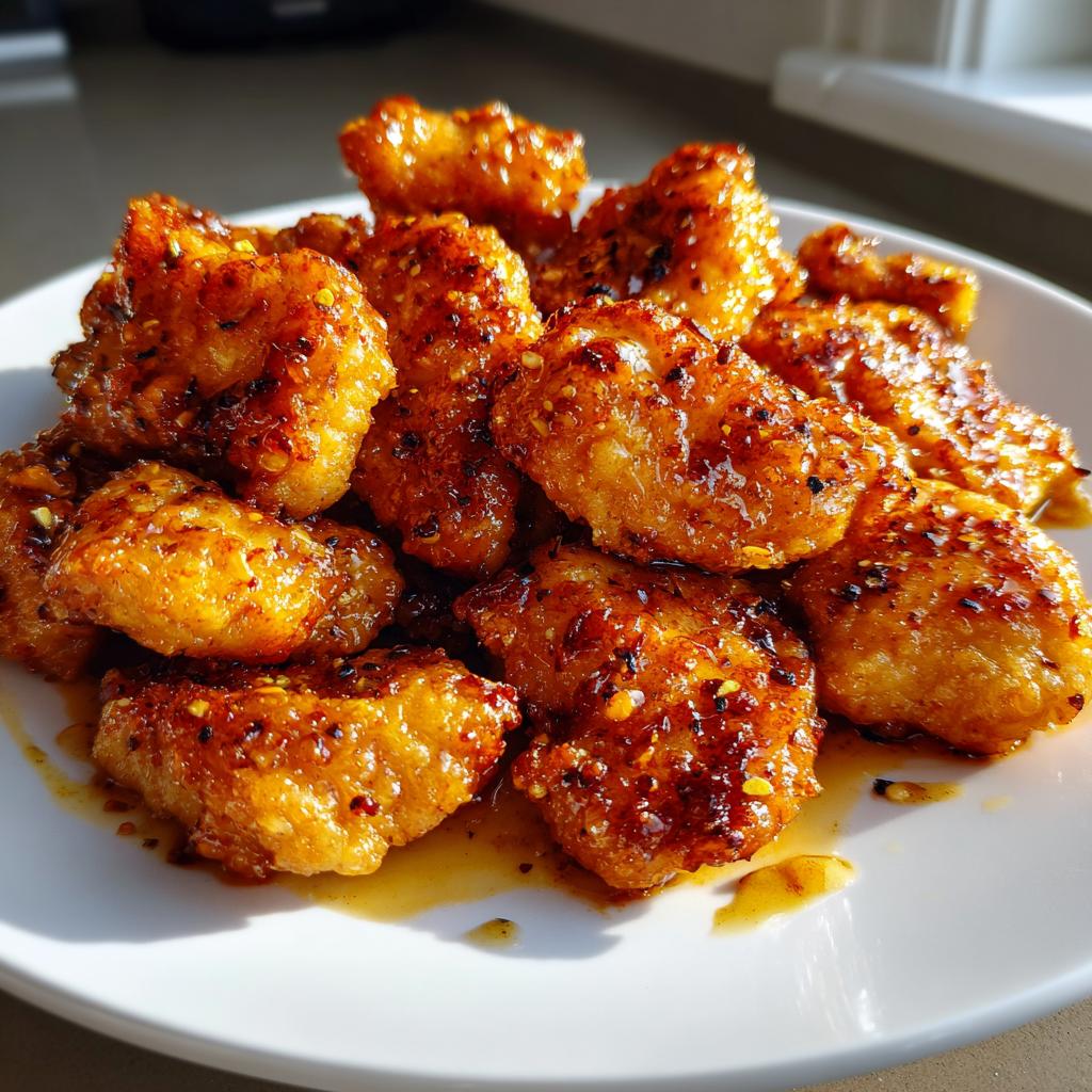 Spicy Cajun Butter Chicken Bites