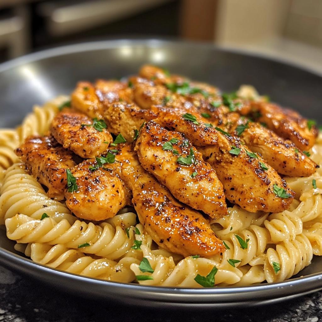 Spicy Cajun Honey Butter Chicken & Pasta - detail 1