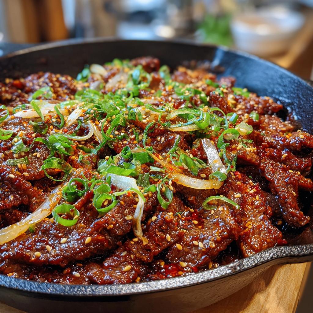 Spicy Korean Beef Bulgogi - detail 1