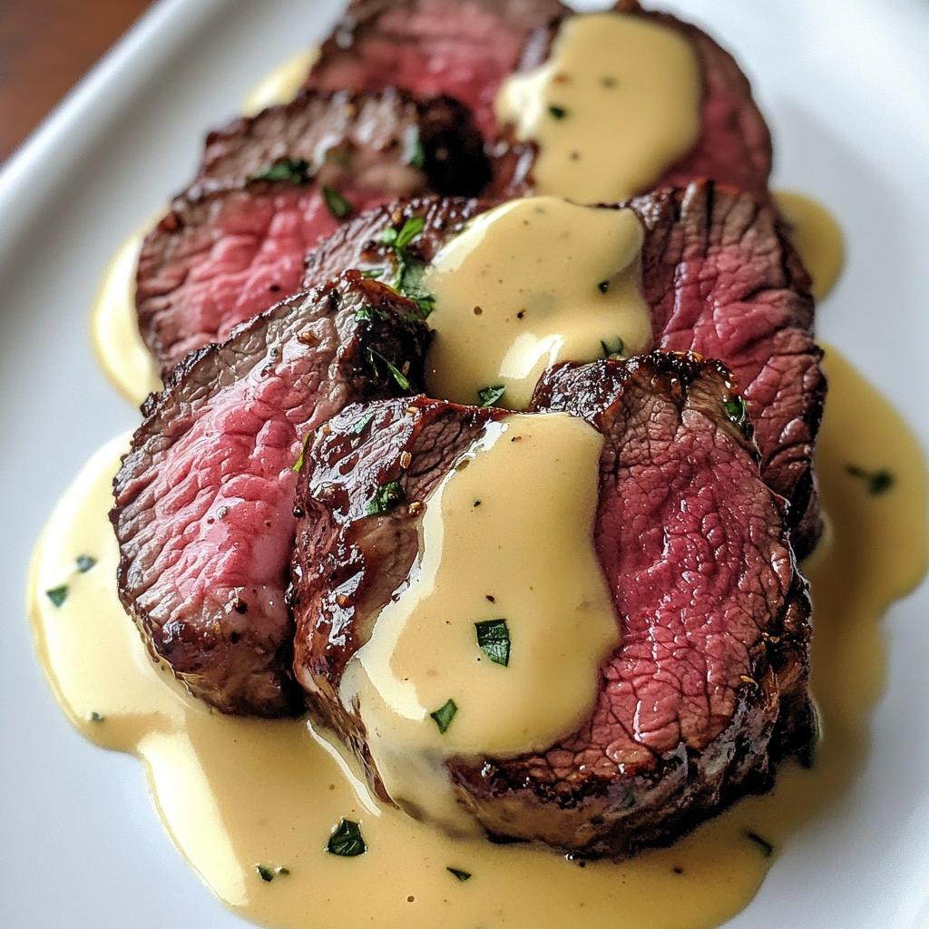 Succulent Beef Tenderloin with Silky Bearnaise Sauce