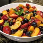 Summer Peach Fruit Salad – Light, Juicy & Perfect for Hot Days