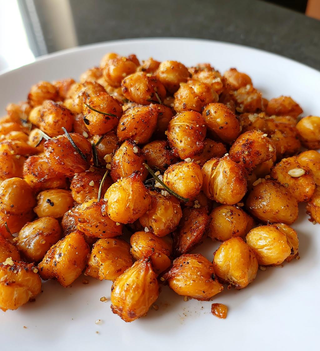 “Super Crunchy Air Fryer Garbanzo Beans – 25-Minute Snack Obsession”