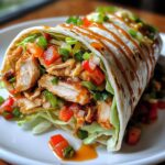 Sweet Chili Chicken Wraps