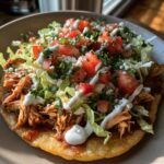 Tasty Rotisserie Chicken Tostadas