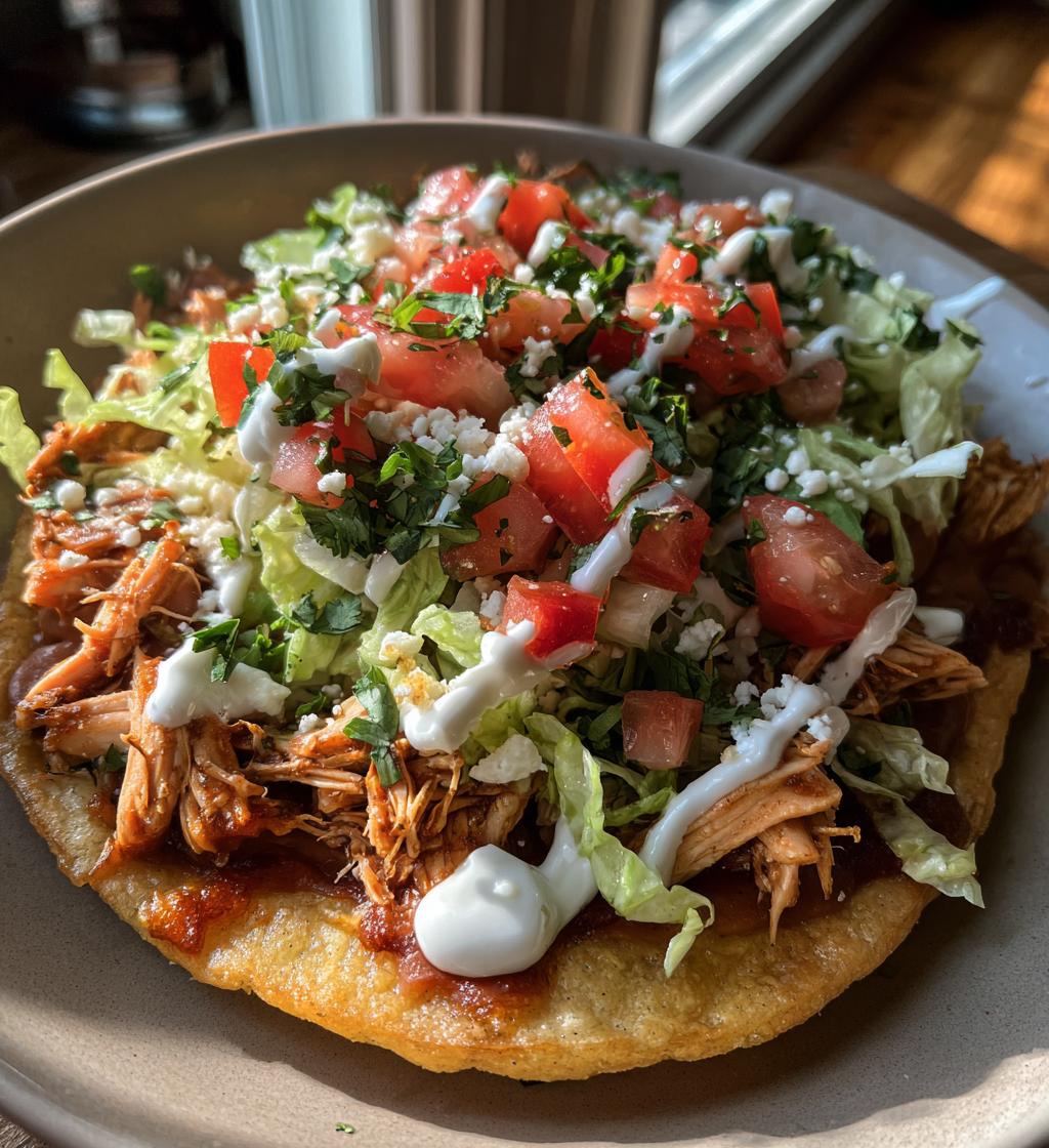Tasty Rotisserie Chicken Tostadas
